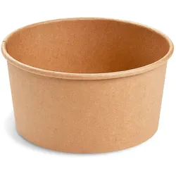 Salatschale (PAP/PE) kraft Ø150mm 1000ml