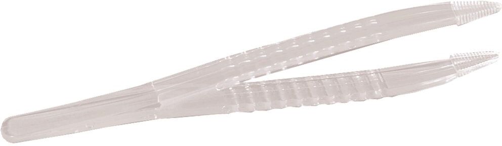Careliv Produkte Pinzette Einmal steril Kunststoff 12,5 cm 10stk