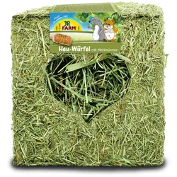 JR FARM Heu-Würfel mit Mehlwürmern 125g Kleintiersnack