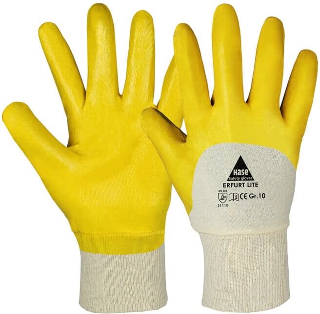 Hase Erfurt Lite Gant en nitrile avec coton Taille 7 (901400-7)