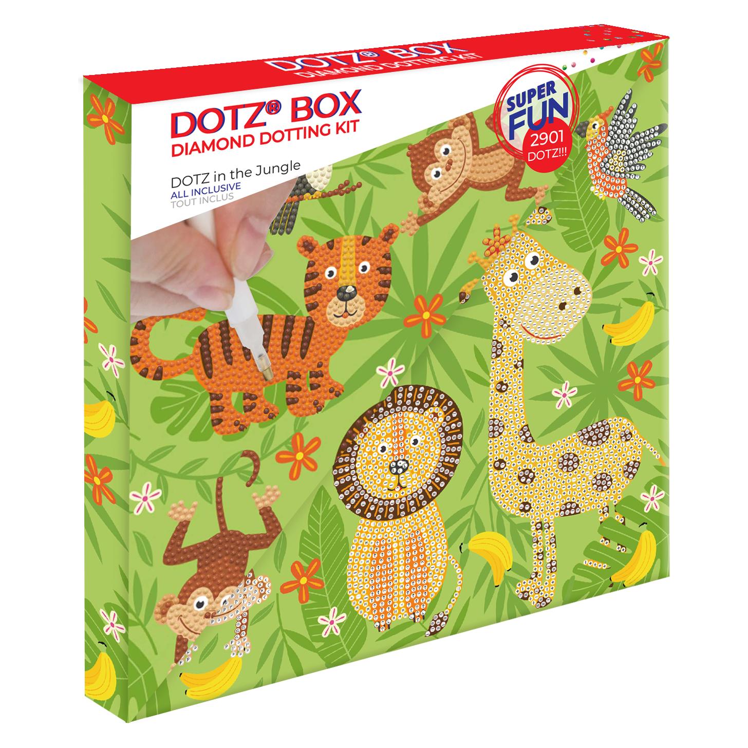 Diamond Dotz Diamond Painting Dschungeltiere (DBX.027)