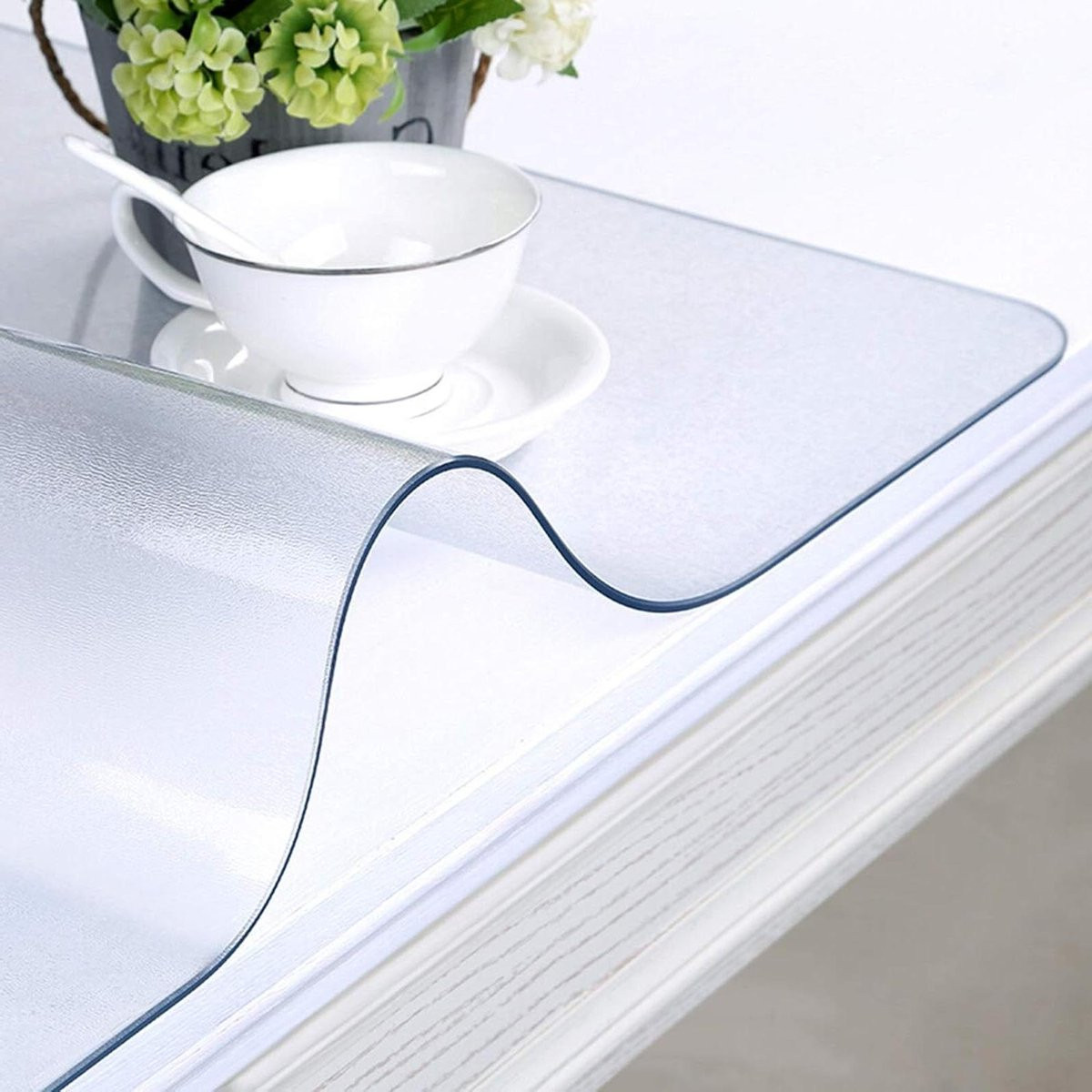 Mat Tafelblad Beschermer Desk Pad Mat - Hittebestendig en Waterdicht - 80 x 80 cm - Mat