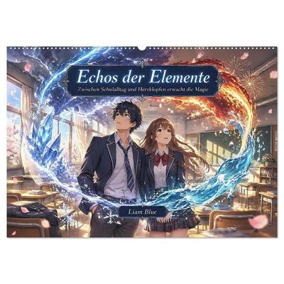 Echos der Elemente (Wandkalender 2027 DIN A2 quer), CALVENDO Monatskalender
