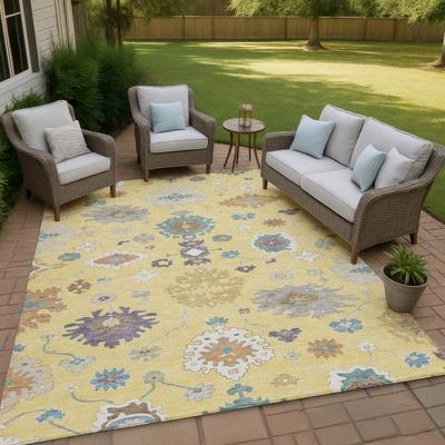 Addison Rugs Machine Washable Indoor/ Outdoor Traditonal Delhi Chantille Rug