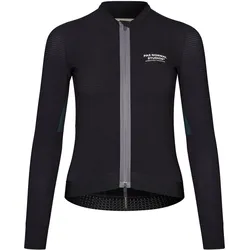 Pas Normal Studios Women's Escapism Long Sleeve Jersey Langarm Fahrradtrikot Frauen - black - XS