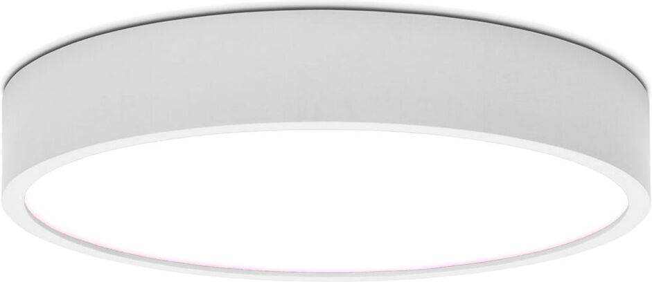 Brayden Studio Axsel Glass Flush Mount White 7.7cm H X 47.5cm W X 47.5cm D