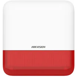 Hikvision AX Pro DS-PS1-E-WE Sirene für Außenbereich rot