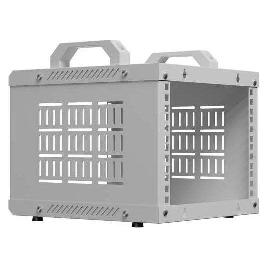 Lanberg Szafa OPEN RACK 10" 4U 280X300 SZARY (4 HE, 10 Zoll Rack) (OR10-2304-S)