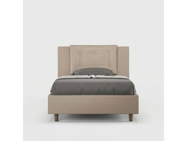 Französisches Bett mit Stauraum 120x190 gepolstert Annalisa P - Beige