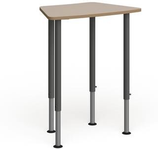 Flash Furniture Hex Collaborative Adjustable Student Desk - Home and Classroom