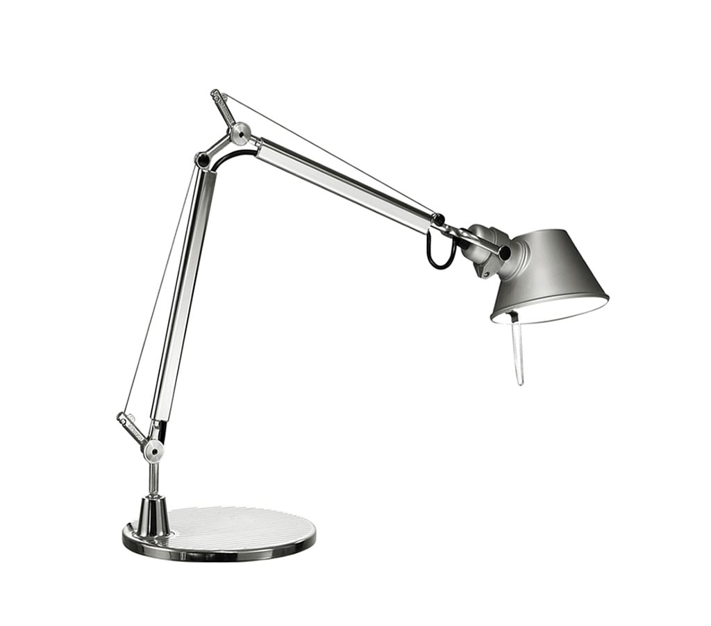 Artemide Tolomeo Mini Tischleuchte (aluminium) aluminium A005910+A008600