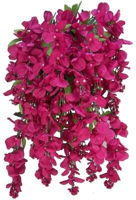 Admired by Nature Faux Wisteria Flower Stems Bunch
