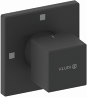 Kludi DECUS 3-Wege-Umstellung 548463975 Feinbau-Set mattschwarz