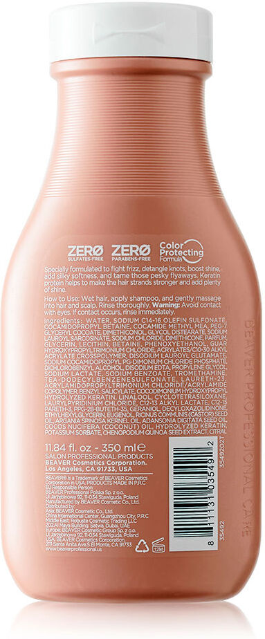 Beaver Brazilian Keratin champú alisante 350 ml