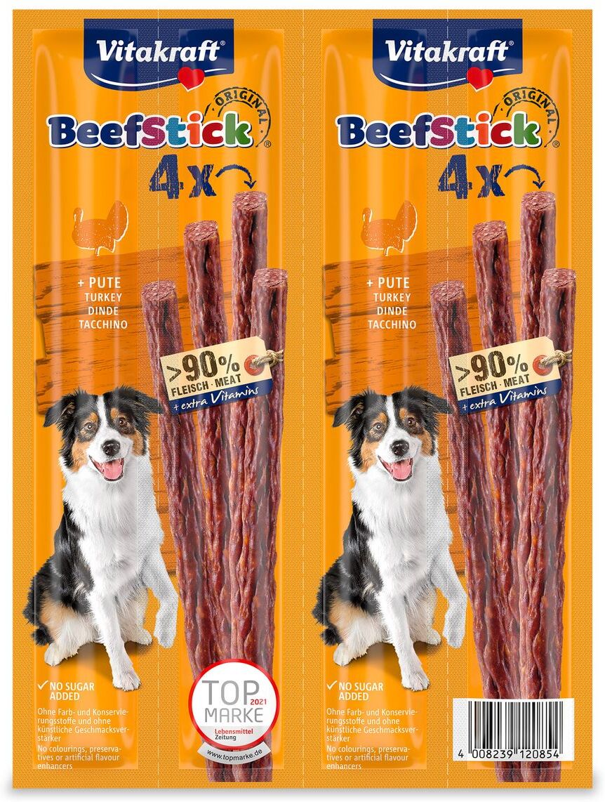 Vitakraft Dog Beef Stick Multipack 4x12G TACCHINO