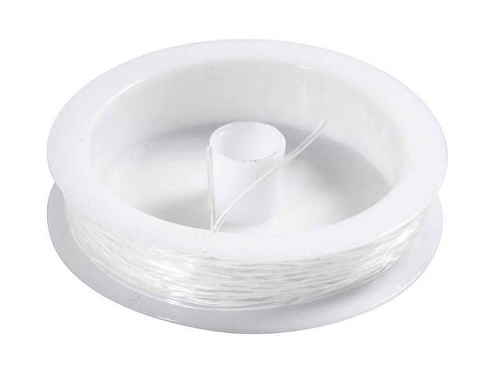 Creative Company Elastischer Schmuckfaden Nylon 1 mm 10 m