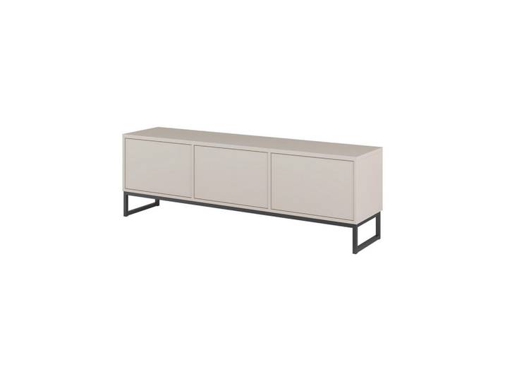 Mid.you Lowboard Alto, Kaschmir, Metall, 156.8x50.9x36.5 cm, stehend, Wohnzimmer, Wohnwände, Lowboards, Lowboards stehend
