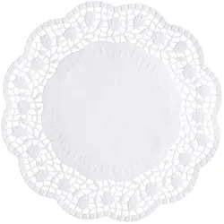 PAPSTAR Tortenspitzen Ø 20cm, weiß