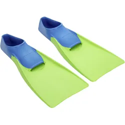 AQUAFEEL Gummi-Schwimmflossen grün/blau - 40-41