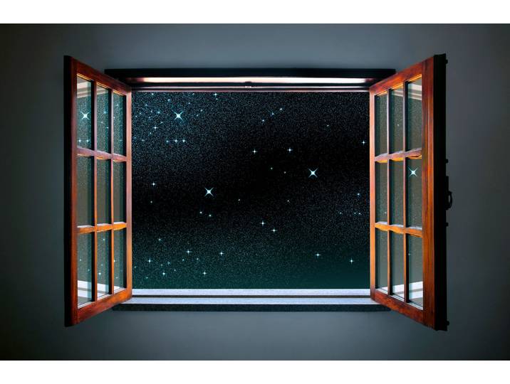 Fototapete PAPERMOON Clear Star Heaven , bunt, B:5m L:2,8m, Vlies, Tapeten, Fototapete