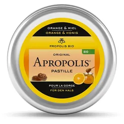 Lemon Pharma Apropolis Bio•Pastille, Honig•Orange 40 g
