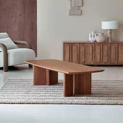 Couchtisch aus Akazienholz Suzanne 140x60