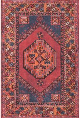 Momeni Afshar Polyester Traditional Medallion Area Rug.
