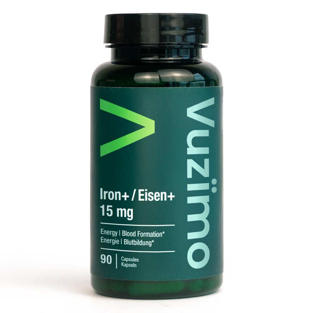 Vuzimo B.V. Vuzimo Iron+/Eisen+ 15 mg Kapseln 20918734
