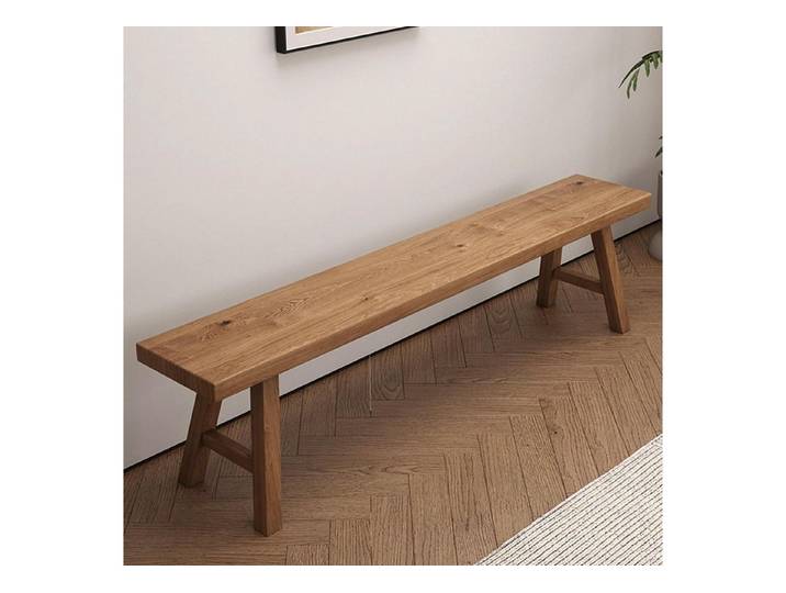 LuxusKollektion Sitzbank Holzbank Rustikal Landhausstil (1-St)