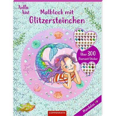 Malblock mit Glitzersteinchen: Mandalas, Zubehör von , Coppenrath, 978-3-649-65264-9