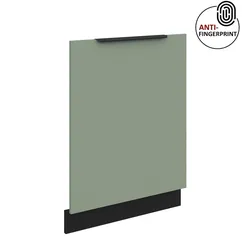 Frontblende für vollintegrierten Geschirrspüler 60 ARIA Aquamarin + Schwarz matt