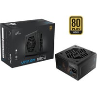 VITA GM 650W, PC-Netzteil schwarz, 4x PCIe, Kabelmanagement, 650 Watt
