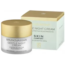 Bruno Vassari, Gesichtscreme, Hautkomfort Parfümfreie Feuchtigkeitsspendende Regenerierende Nachtcreme (50 ml, Nachtcreme)