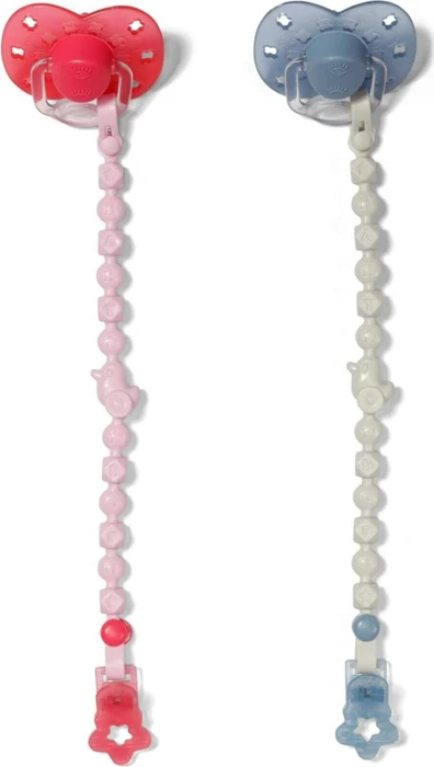 BABY born Schnuller mit Spange, 2 Sorten