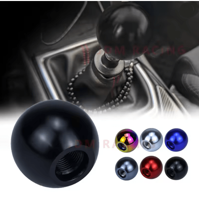 ShiftSphere Universal Aluminum Ball Gear Shift Knob Manual Transmission Upgrade blue