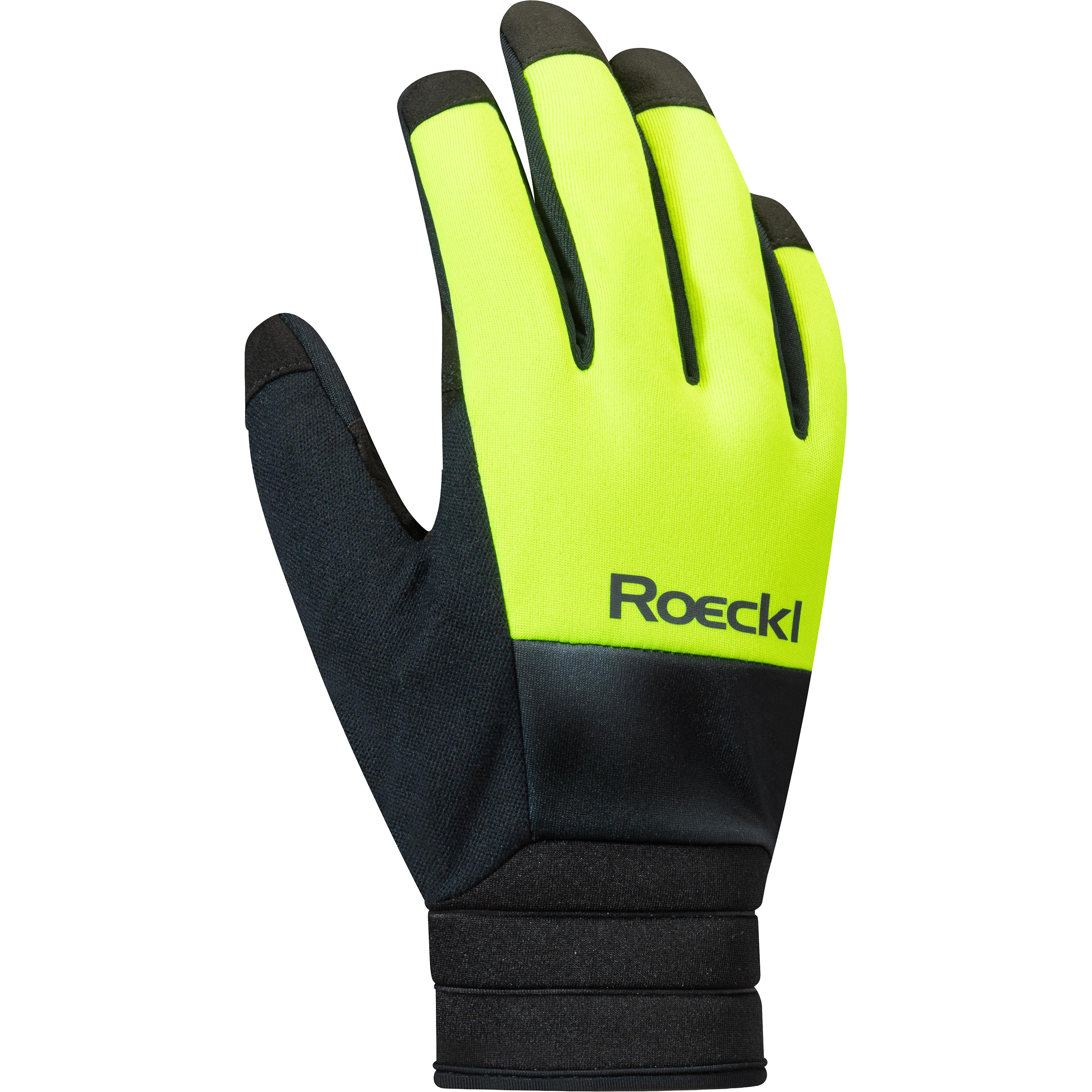 Roeckl Sports Roen 3 Fingerhandschuhe schwarz Größe 7.5