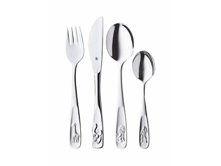 WMF Kinderbesteck-Set 4-teilig Tiere