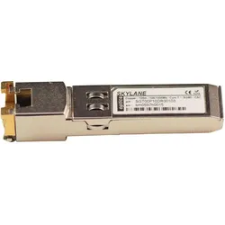 Skylane Optics SFP copper transceiver module coded for Cisco GLC-T SFP CU CISCO CODED (GLC-T), Transceiver, Silber