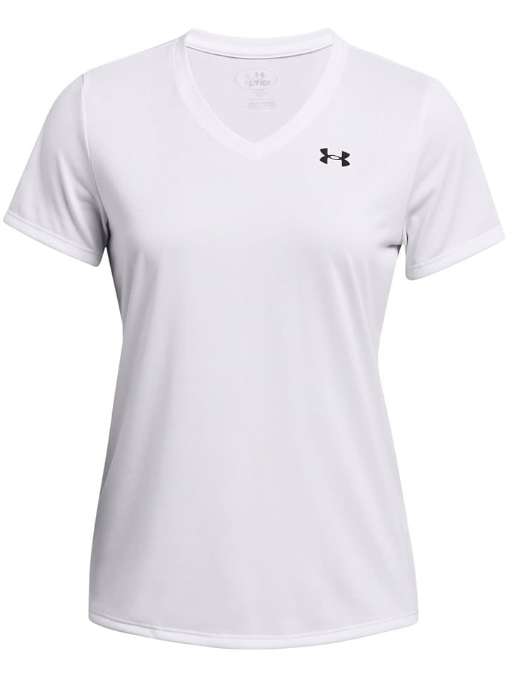Under Armour Trainingsshirt in Weiß - L