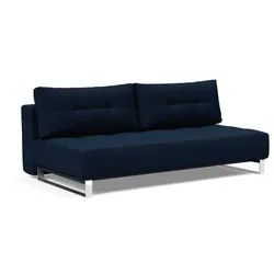 INNOVATION LIVING Schlafsofa Supremax Deluxe Excess Stoff Blau Blue