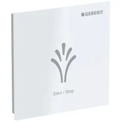 Geberit AquaClean Wandbedienpanel 147044001 berührungslos, zur Aufputz-Montage, Oberfläche Kunststoff/Farbe weiß