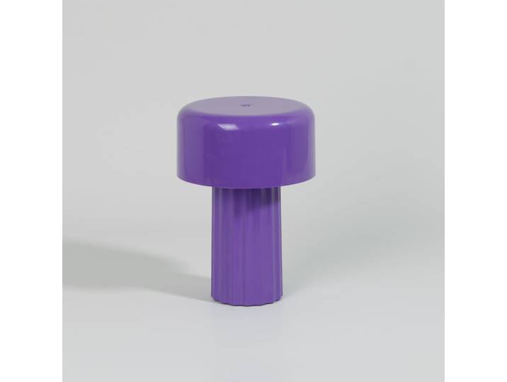 Violett kabellose, wiederaufladbare Touch-Außenlampe
