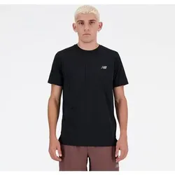 NEW BALANCE Herren T-Shirt Mens Running SS Top, Größe XL in Schwarz 41222