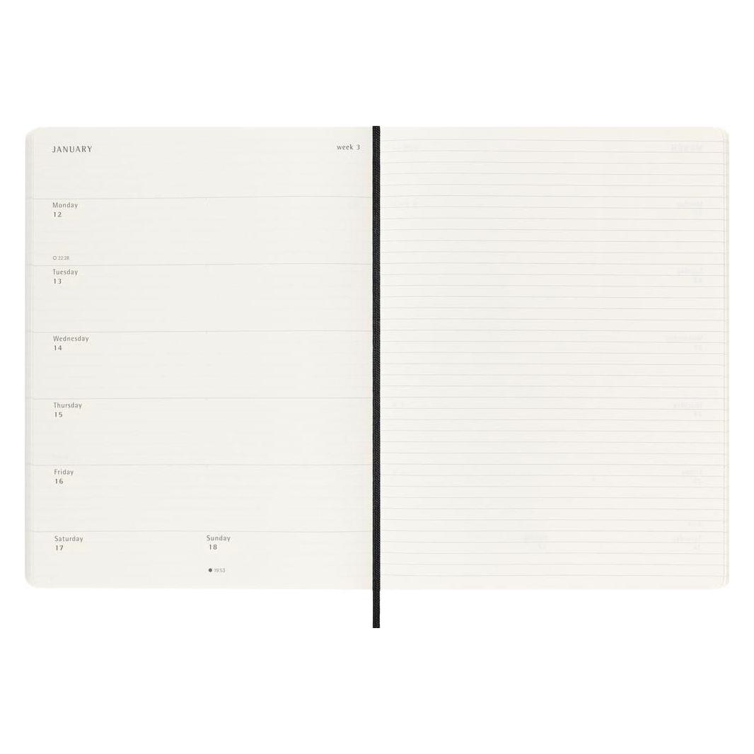 Moleskine Schüleragenda (XL, 1 Woche / 1 Seite) (8056999275495)