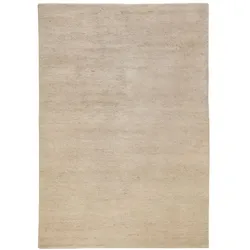 Natur Pur Gabbehteppich Terra 140 x 200 cm Schurwolle Beige Sand