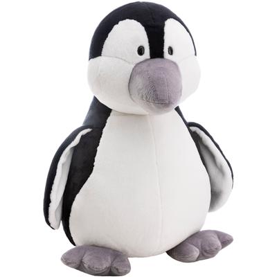 Kuscheltier NICI "Crazy Friday, Pinguin Patschi 45cm schlenkernd", schwarz-weiß (grau), Plüschfiguren, KinderH:45cm, Plüsch, Polyester, Kuscheltier, H:45cm