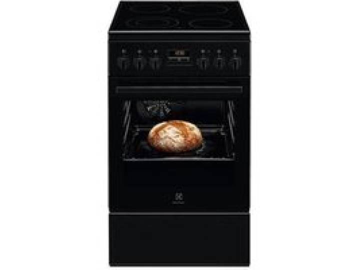 Cuisinière vitrocéramique - ELECTROLUX - EKR524211K - 4 foyers Hi‑Light - Four 57L chaleur tournante - Nettoyage catalyse