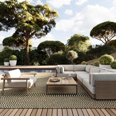 Nuloom Kieran Striped Indoor/Outdoor Area Rug