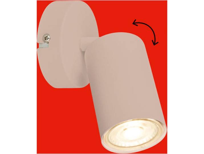 BRILONER LEUCHTEN LED Deckenspot TIB , beige, 1, Ø 8cm H: 15,5cm, 1 Stk., Leuchten, 8x8,5 cm, Wohnzimmer, Schlafzimmer, Flur, Büro, LED Deckenspot