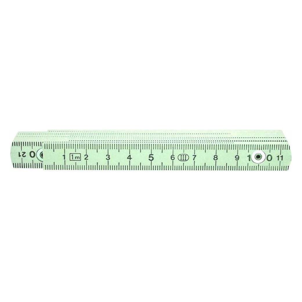 Bernstein Zollstock 1 m Kunststoff 7-503 (1 m) (7-503)